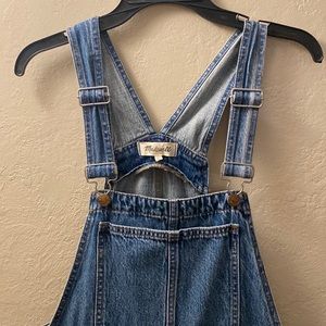 100% cotton Madewell jean overalls